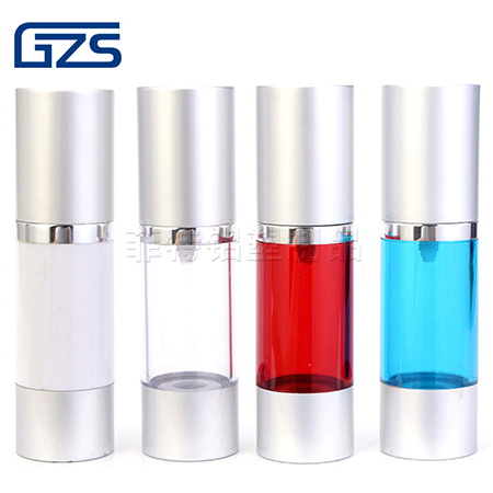 Aluminum Airless Bottle - Subsilvery surface